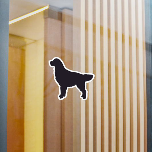 Golden Silhouette Vinyl Decal