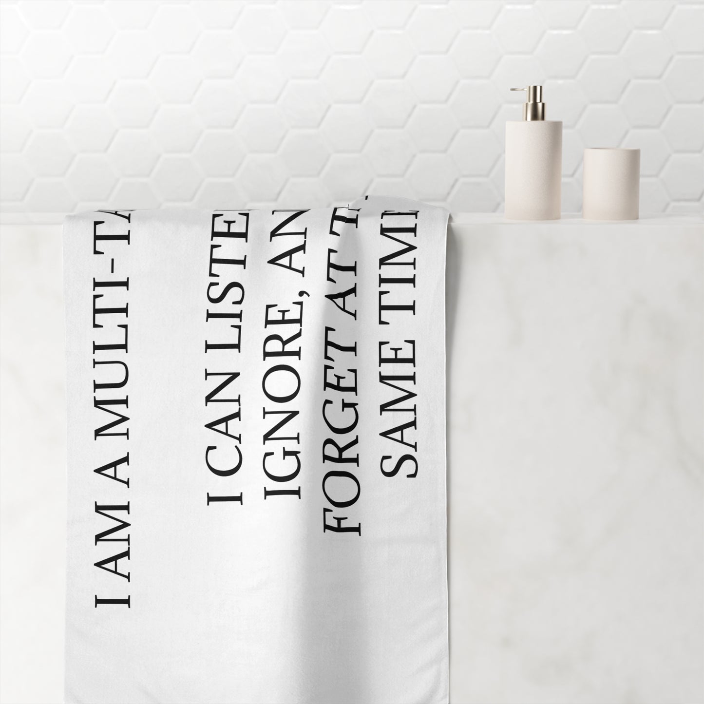 Multi-Tasker Mink-Cotton  Beach Towel