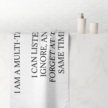 Multi-Tasker Mink-Cotton  Beach Towel