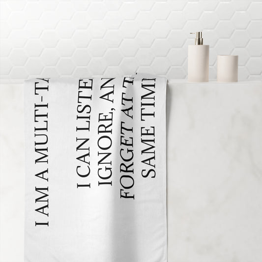 Multi-Tasker Mink-Cotton  Beach Towel