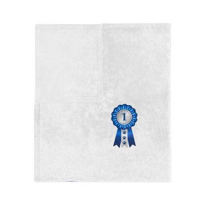 Show Ribbon Velveteen Microfiber Blanket