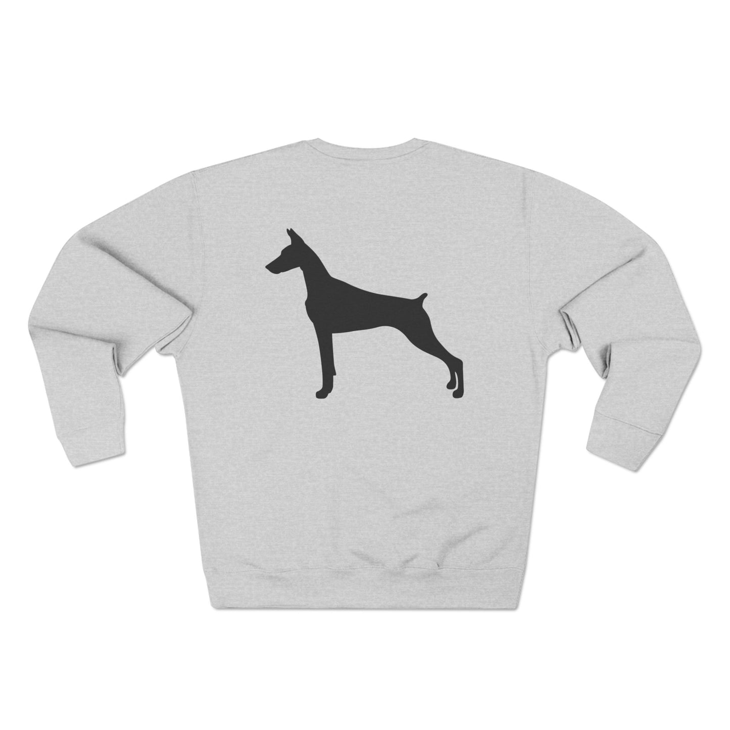 Doberman Silhouette Unisex Crewneck Sweatshirt
