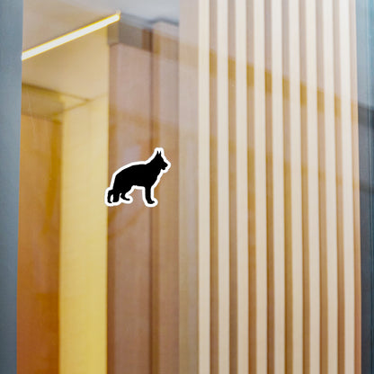 German Shepherd Silhouette Vinyl Decal