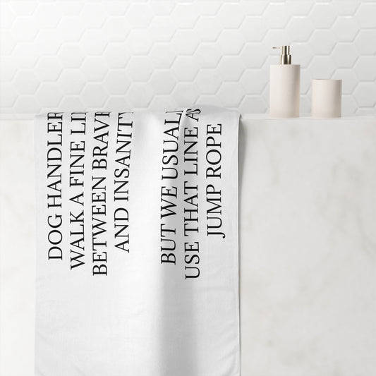 Jump Rope Mink-Cotton  Beach Towel