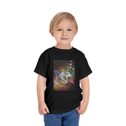 American Malamute Toddler Unisex Short Sleeve Crewneck Tee