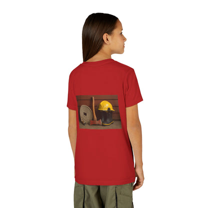 Fire/Rescue Appreciation Youth Unisex Short Sleeve Crewneck Tee