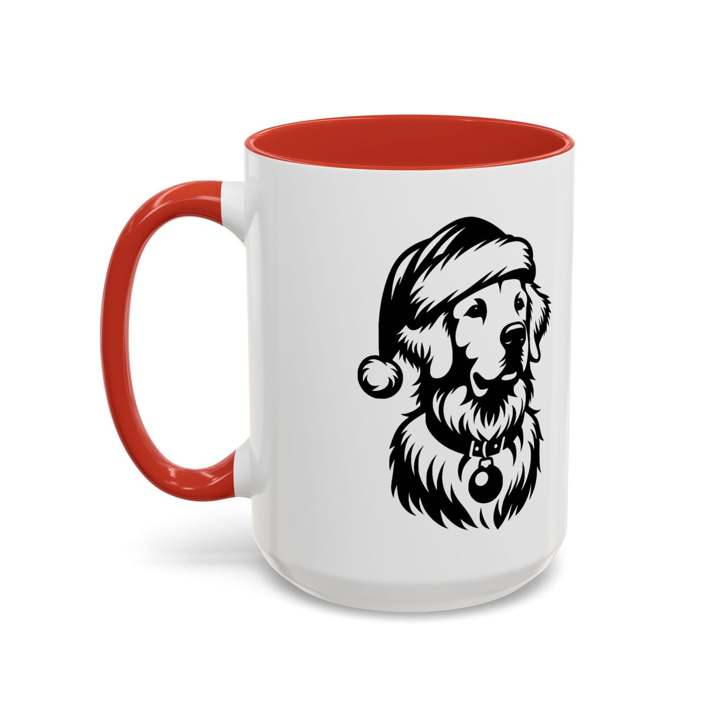 Santa Paws Golden 2-Tone Coffee Mug