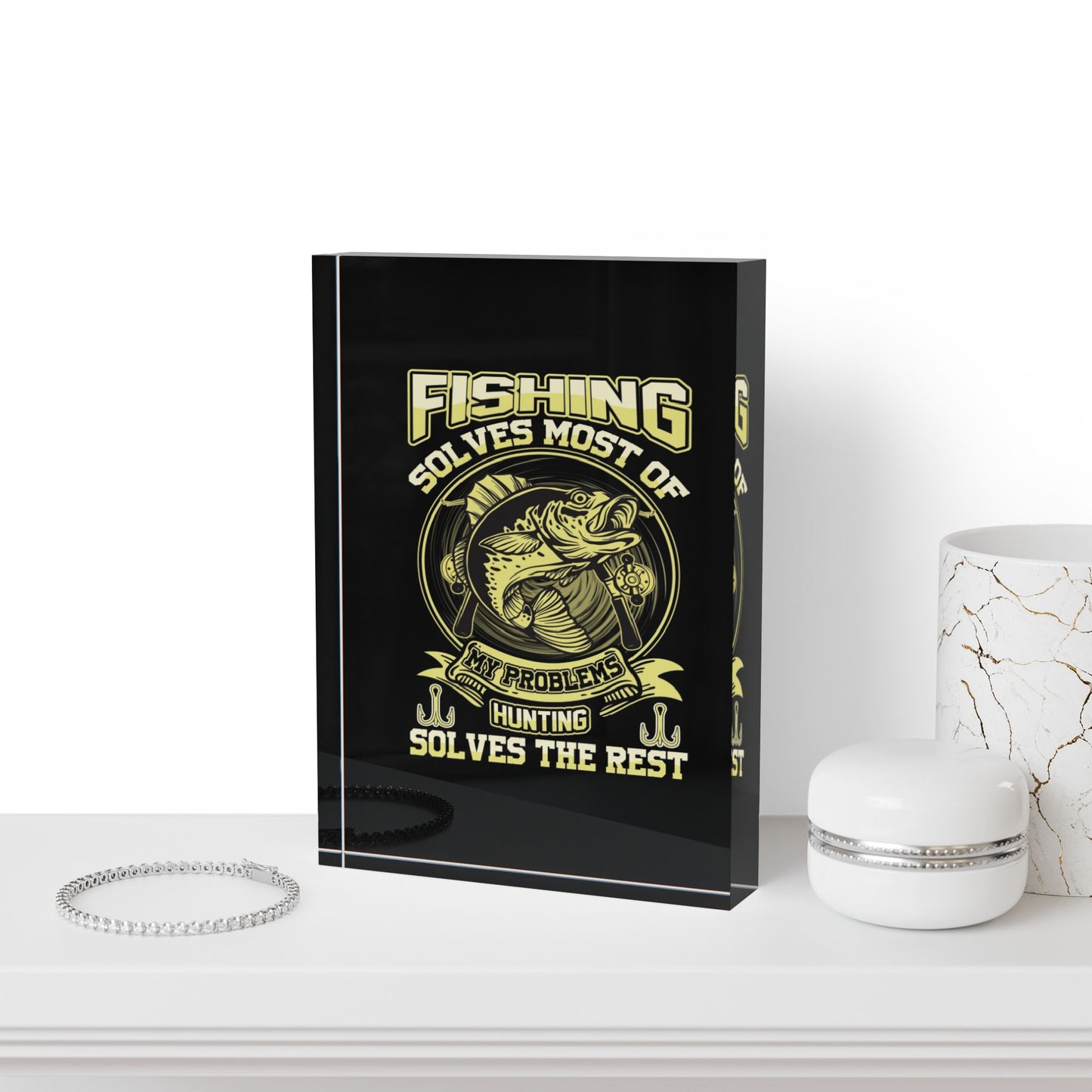 Problem Solving Acrylic Photo Block