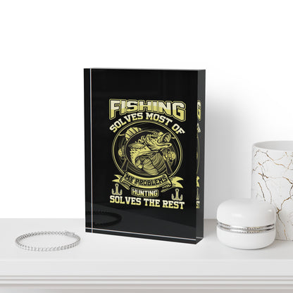 Problem Solving Acrylic Photo Block