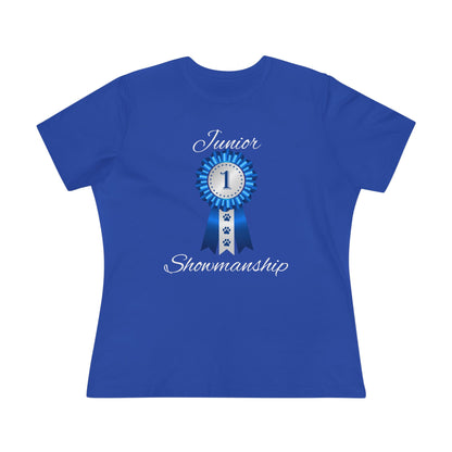 Junior Showmanship Women's Short Sleeve Crewneck Tee
