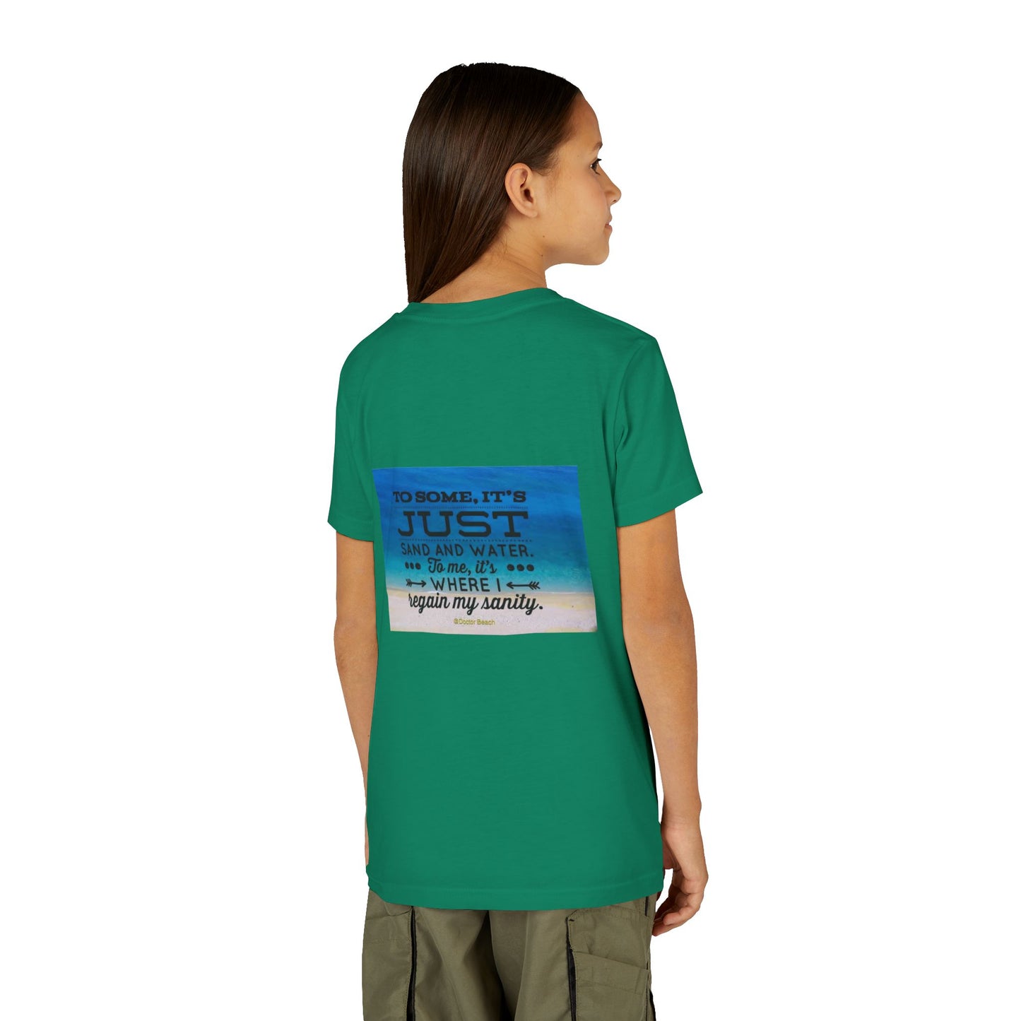 Dr. Beach Youth Unisex Short Sleeve Crewneck Tee
