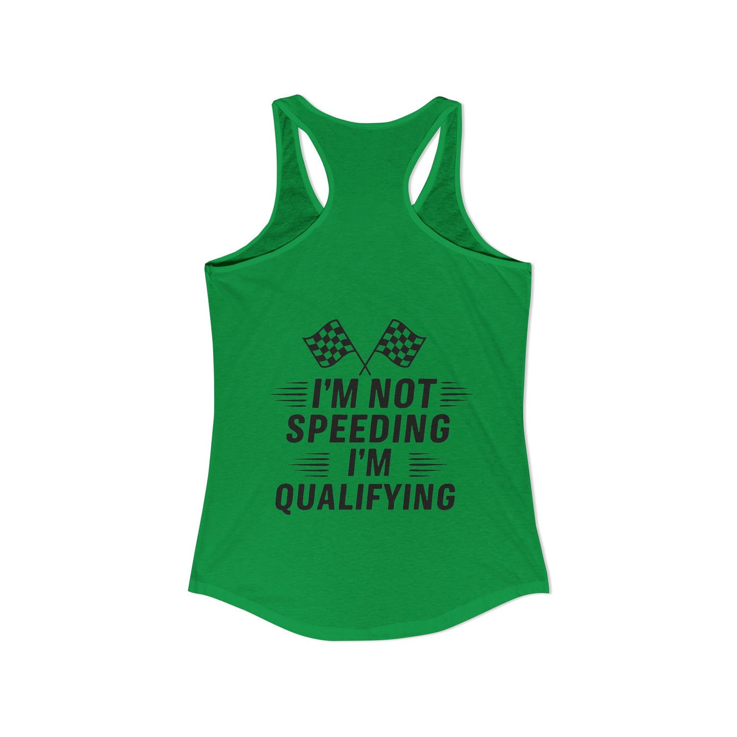 I'm Qualifying Women's Racerback Tank