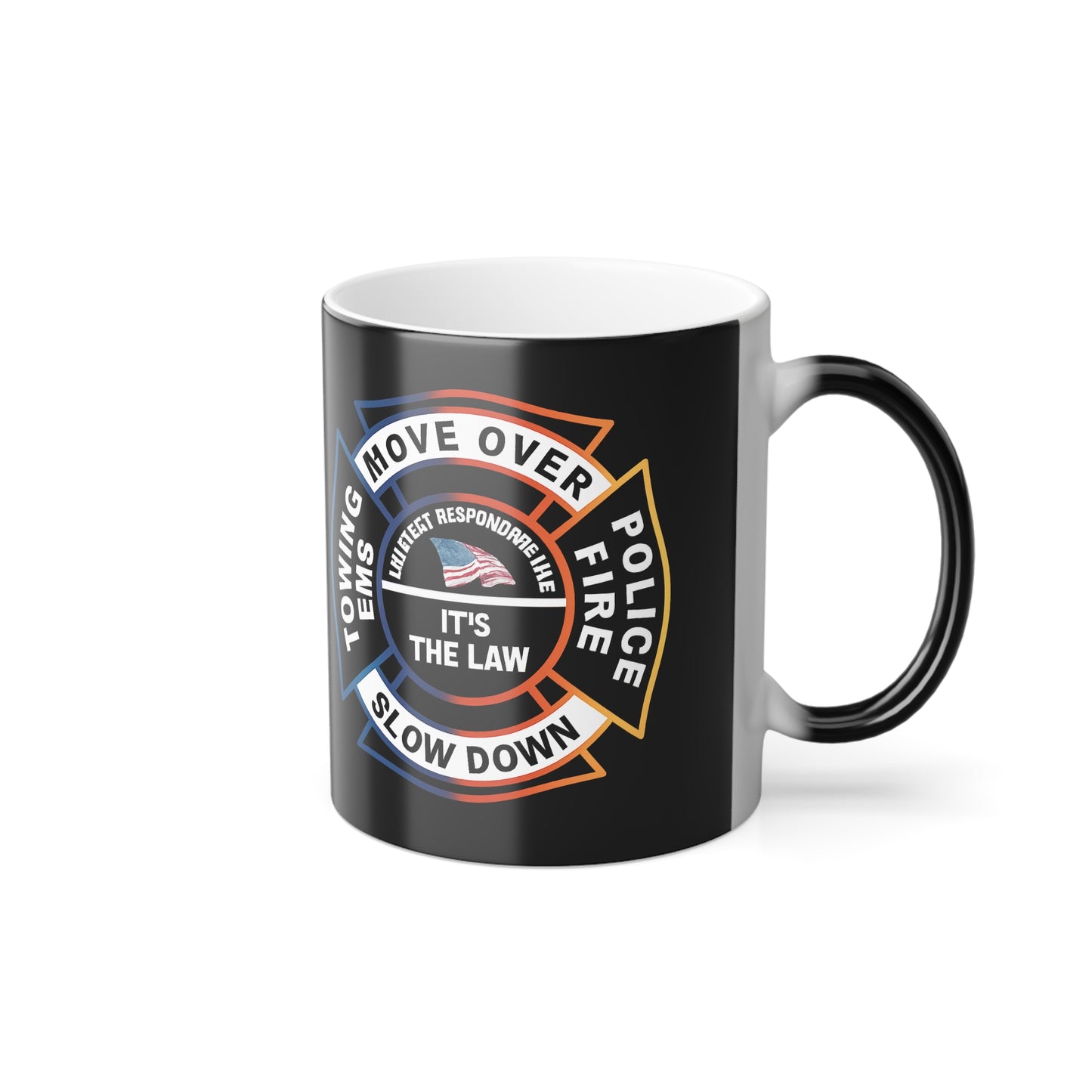 Let First Responders Live Color Changing Mug