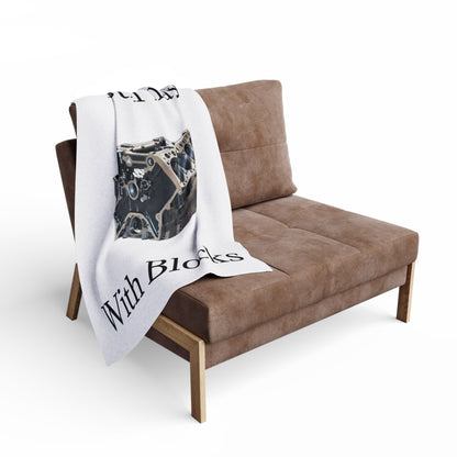 Play With Blocks Arctic Fleece Blanket