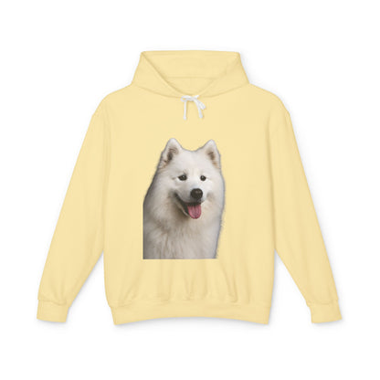 Samoyed Head Unisex Lightweight Hoodie