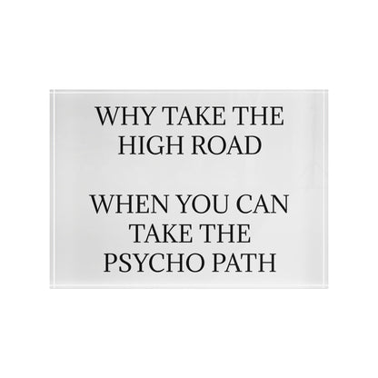 Psycho Path Acrylic Photo Block