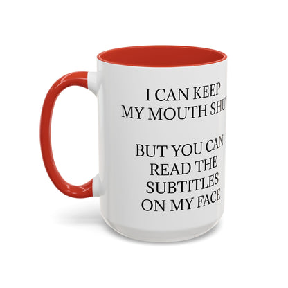 Subtitles 2-Tone Coffee Mug