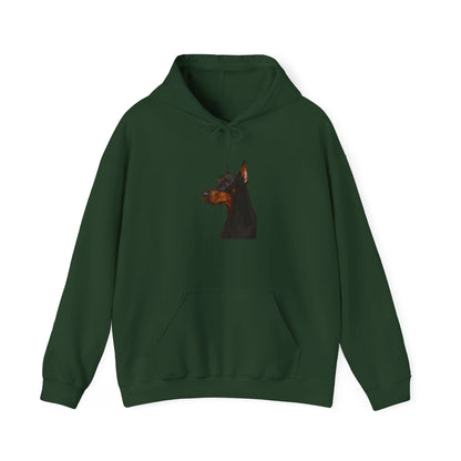 Doberman Head Unisex Hoodie