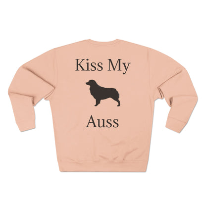 Kiss My Auss Unisex Crewneck Sweatshirt