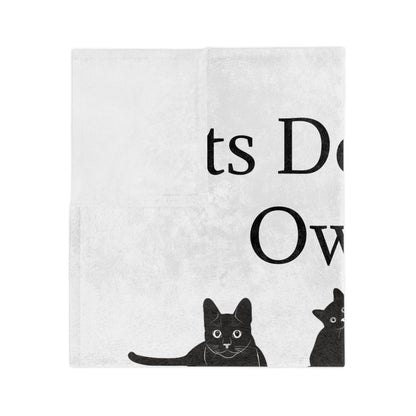 Cat Minions Velveteen Microfiber Blanket