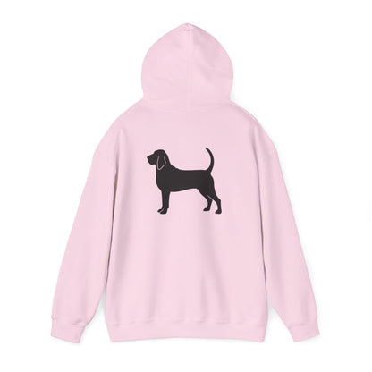 Bloodhound Silhouette Unisex Hoodie