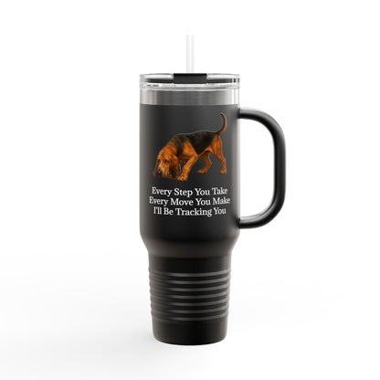 Tracking You Insulated Travel Mug