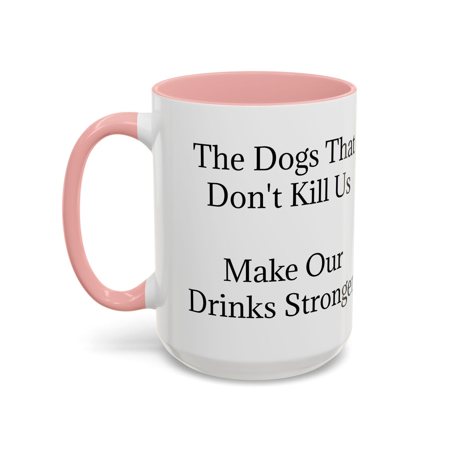Drinks Stronger 2-Tone Coffee Mug