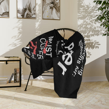 Partner In Crime Velveteen Microfiber Blanket