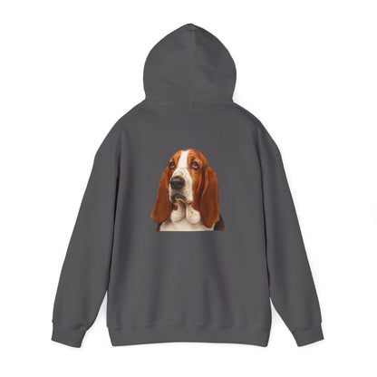 Basset Head Unisex Hoodie