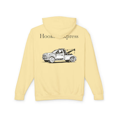 H**ker Express Wheel Lift Tow Truck Unisex Lightweight Hoodie