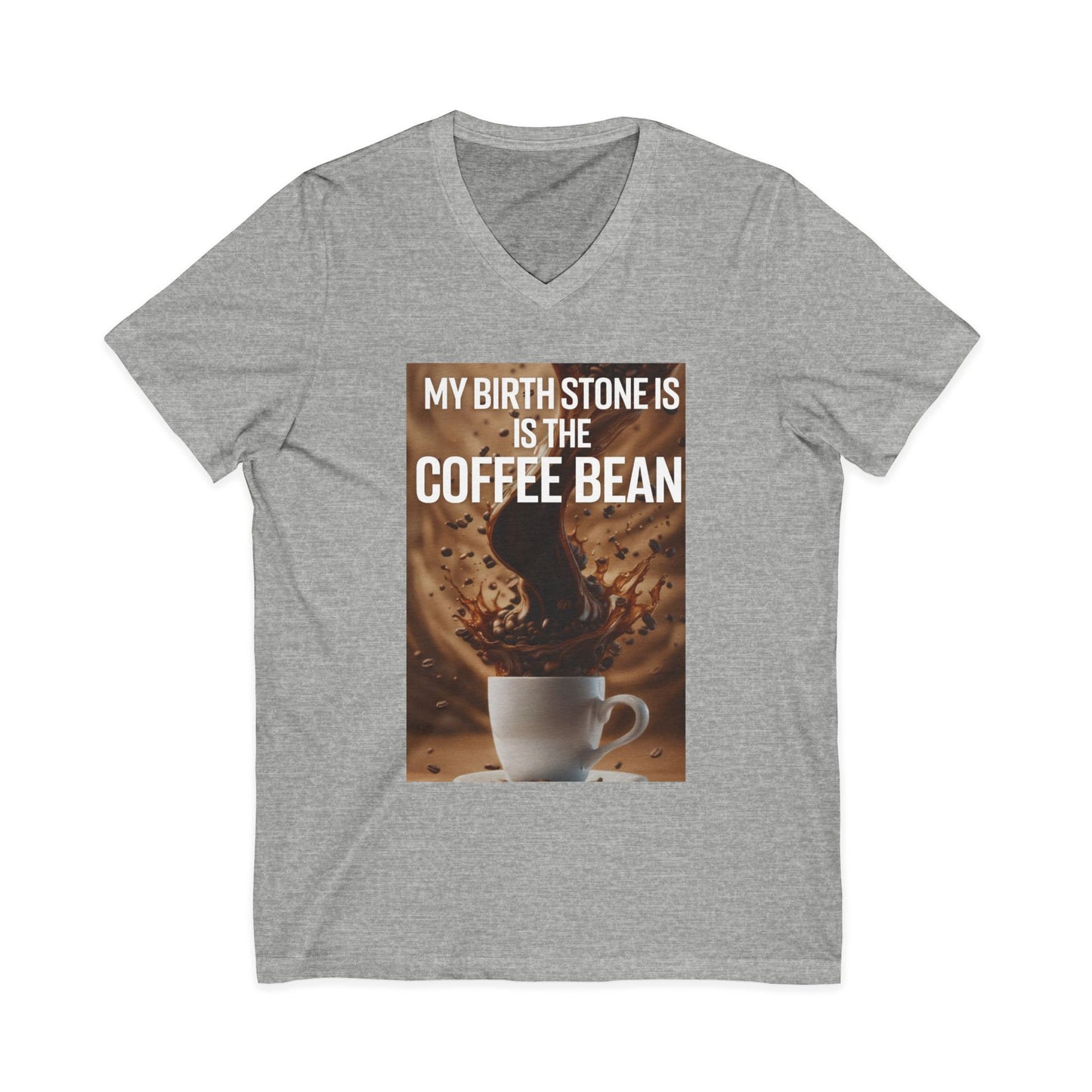 Birth Stone Unisex Short Sleeve V-Neck Tee