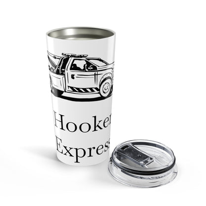 H**ker Express Wheel Lift Tow Truck Tumbler