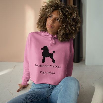 Not Dogs Women's Crop Hoodie