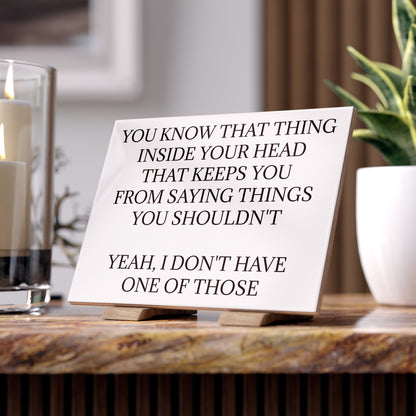 No Filter Ceramic Photo Tile