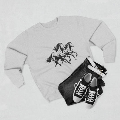 Horsin' Around Unisex Crewneck Sweatshirt