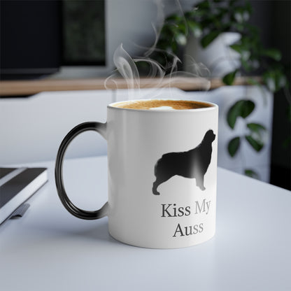 Kiss My Auss Color Changing Mug