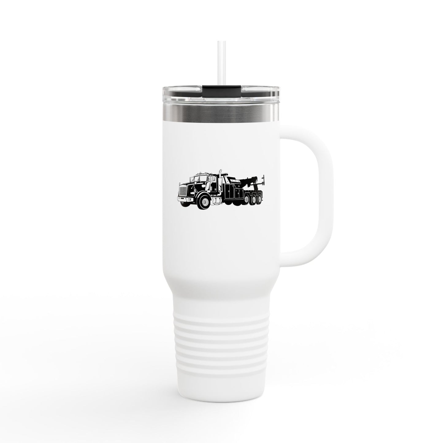 Heavy Tow Truck Insulated Travel Mug