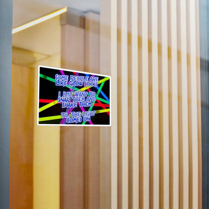 Glow Sticks Vinyl Decal