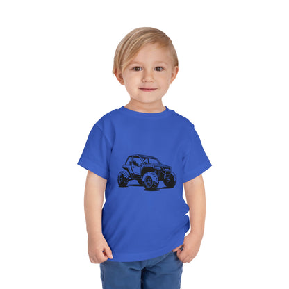 Off The Beaten Path Side By Side Toddler Unisex Short Sleeve Crewneck Tee