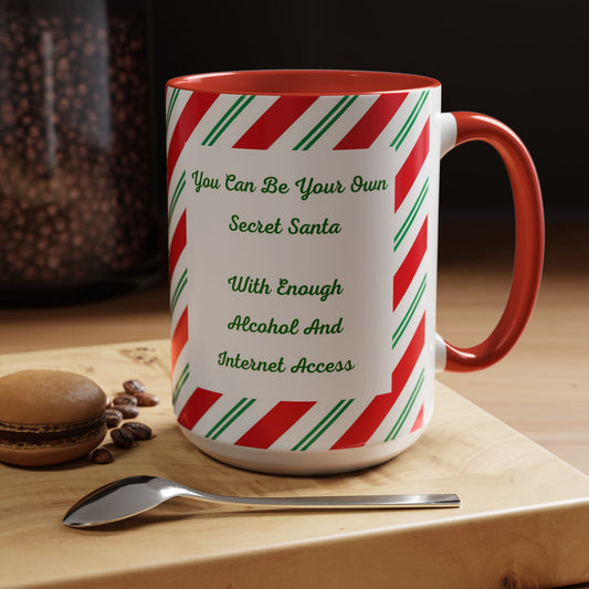 Your Own Secret Santa 2-Tone Coffee Mug