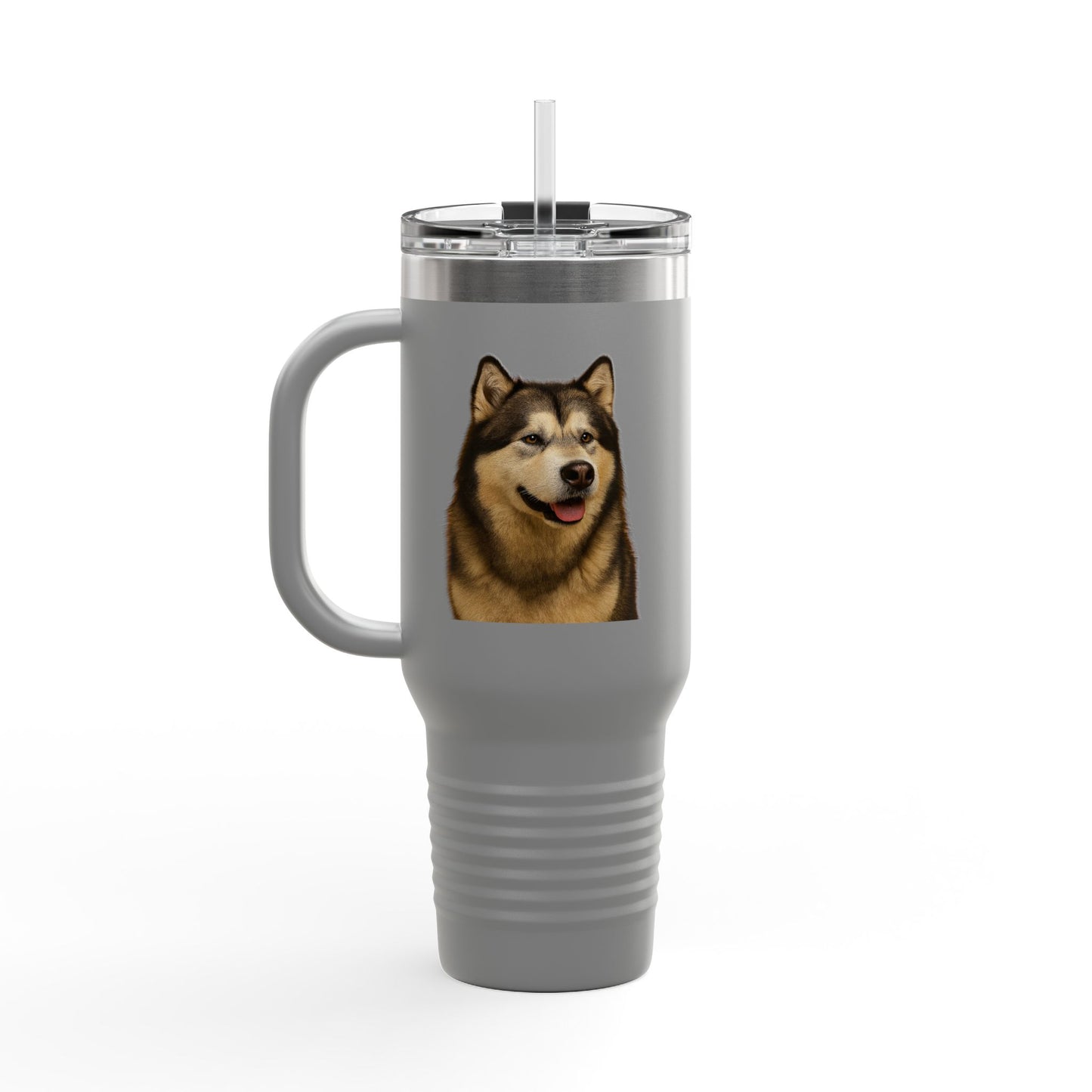 Malamute Head Insulated Travel Mug