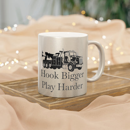Hook Bigger Metallic Coffee Mug