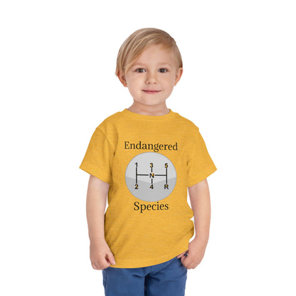 Endangered Species Toddler Unisex Short Sleeve Crewneck Tee