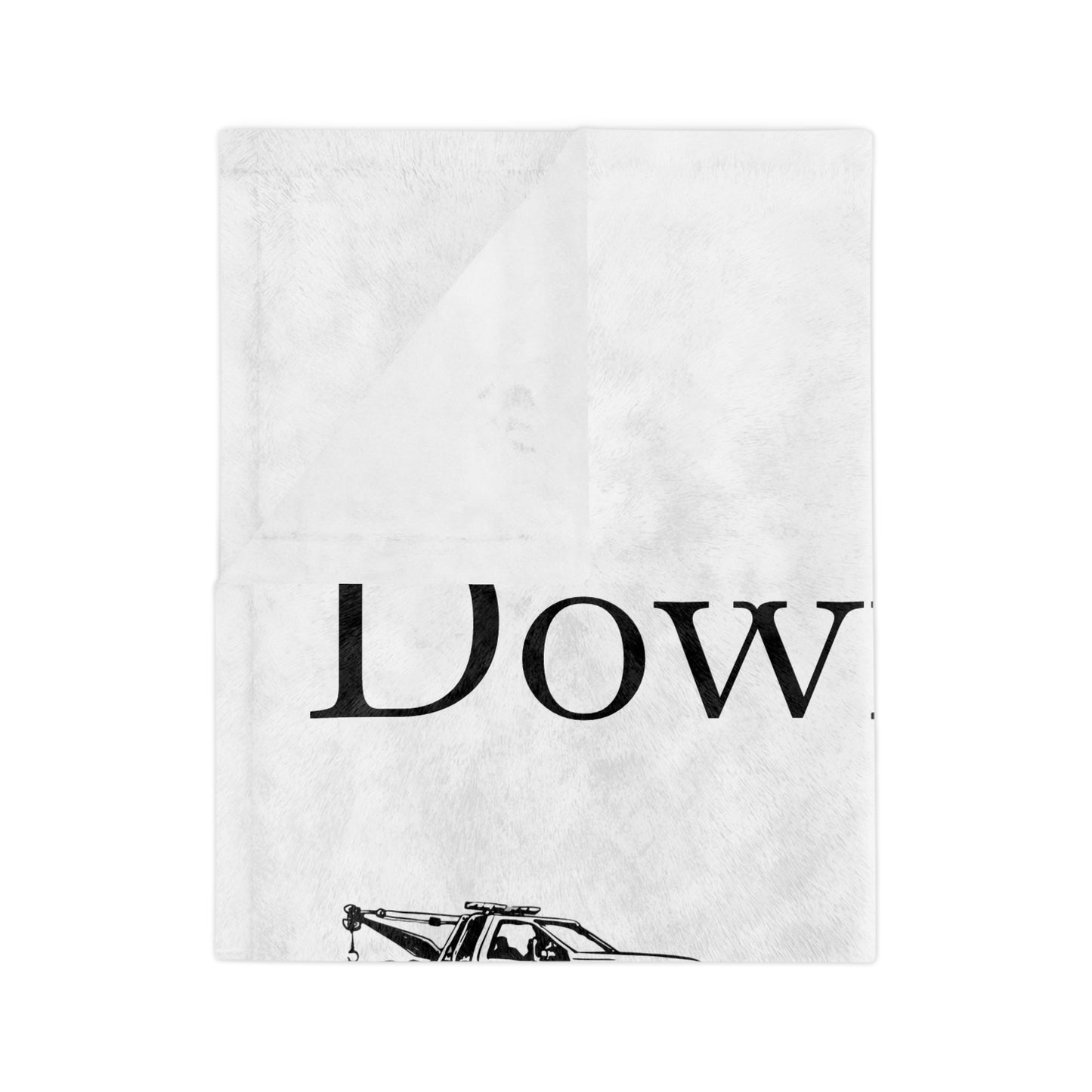 Down To Hook Up Velveteen Microfiber Blanket