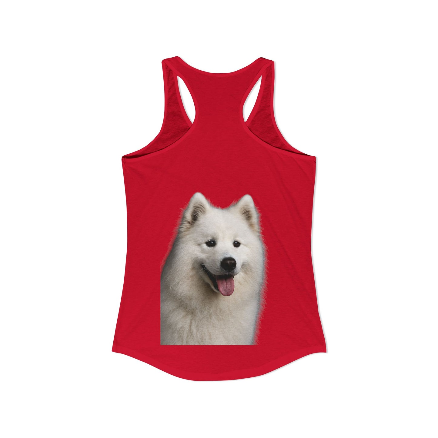 Samoyed Head Women's Racerback Tank