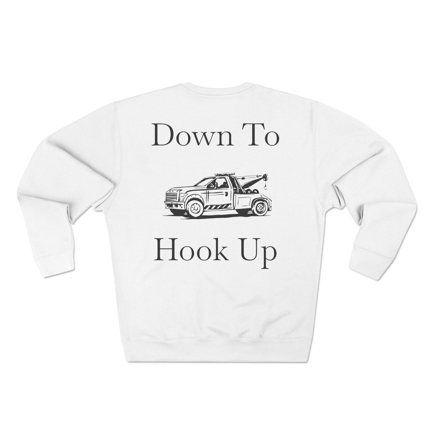 Down To Hook Up Unisex Crewneck Sweatshirt
