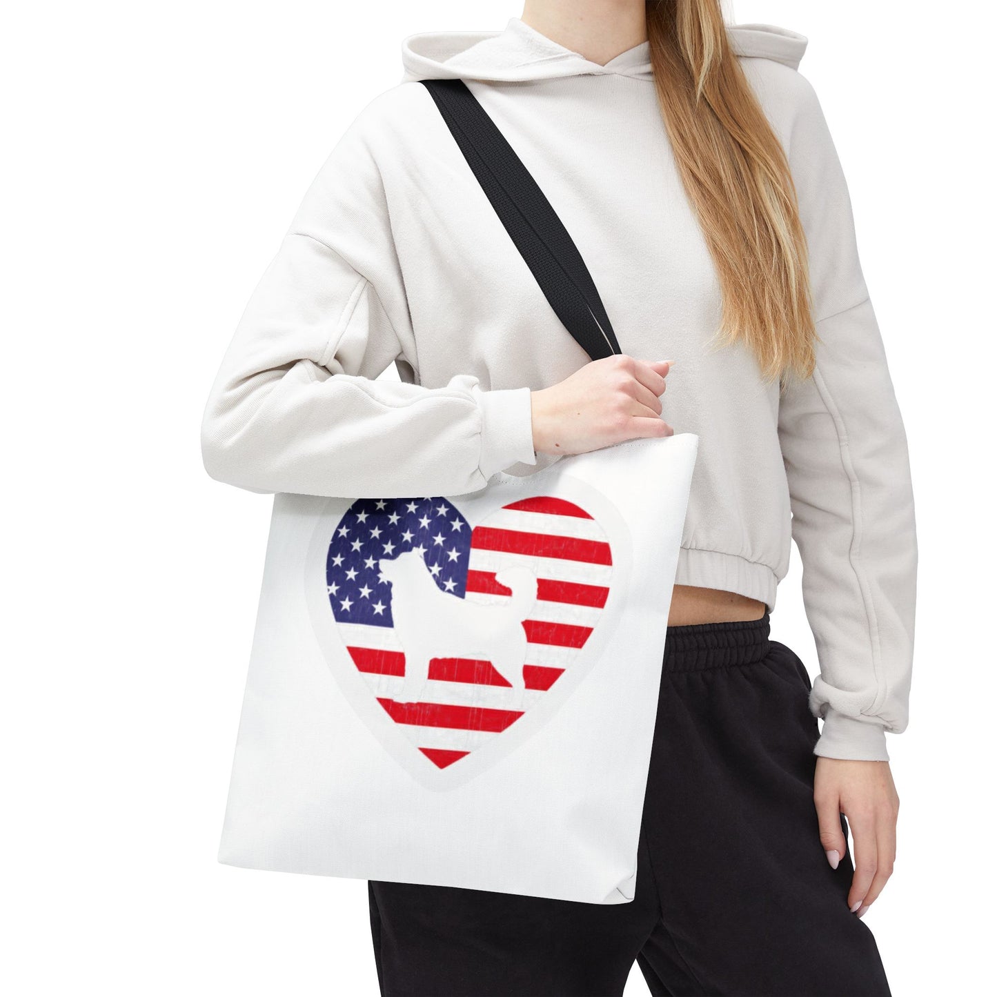 Malamute Flag Tote Bag