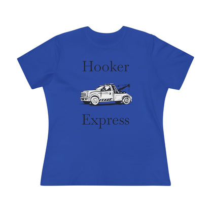 H**ker Express Wheel Lift Tow Truck Women's Short Sleeve Crewneck Tee