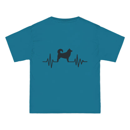 My Heart Beats For Malamutes Men's Short-Sleeve Crewneck Tee