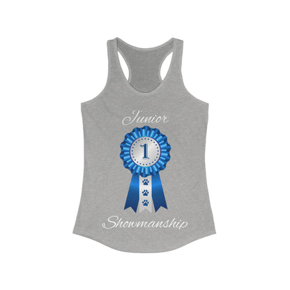 Junior Showmanship Women's Racerback Tank